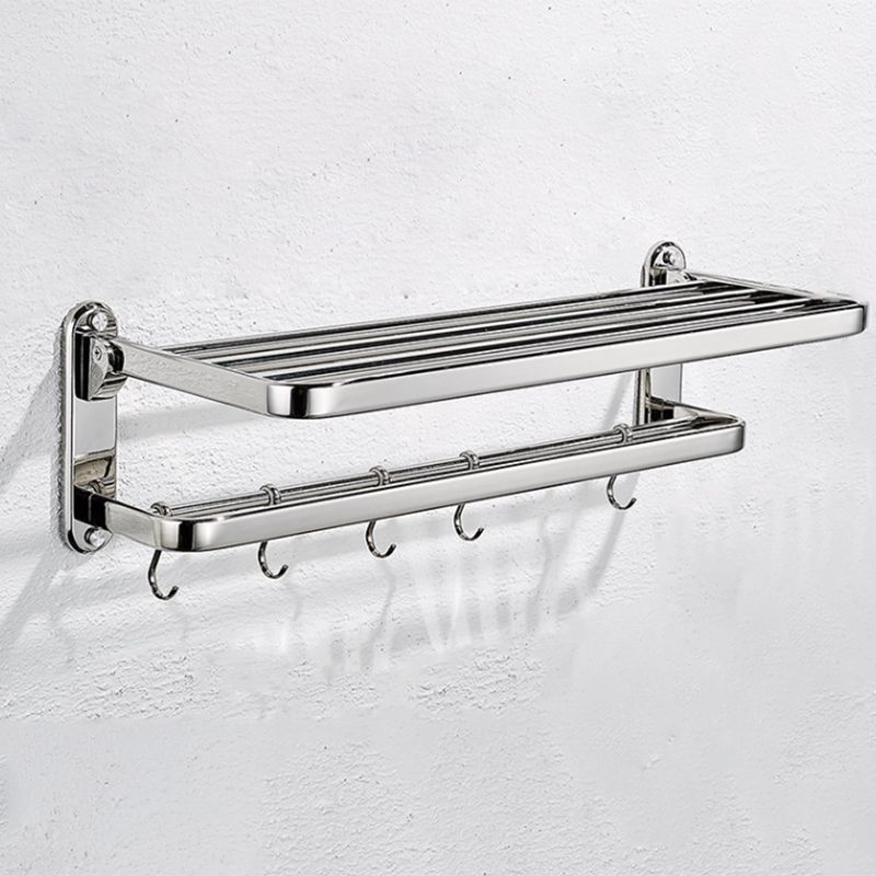 Modern Stainless Steel Bathroom Accessory Kit Towel Bar Paper Holder Bath Hardware Set Clearhalo 'Bathroom Hardware Sets' 'Bathroom Hardware' 'Bathroom Remodel & Bathroom Fixtures' 'bathroom_hardware_sets' 'Home Improvement' 'home_improvement' 'home_improvement_bathroom_hardware_sets' 1200x1200_6be209b6-85a8-42a5-81b0-51fe52c02f2f