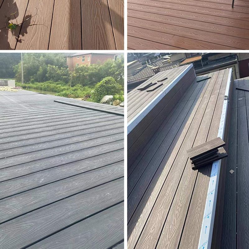 Deck Plank Embossed Snapping Wooden Waterproof Outdoor Floor Board Clearhalo 'Home Improvement' 'home_improvement' 'home_improvement_outdoor_deck_tiles_planks' 'Outdoor Deck Tiles & Planks' 'Outdoor Flooring & Tile' 'Outdoor Remodel' 'outdoor_deck_tiles_planks' 1200x1200_6c0fd666-bf2b-4d72-b4f8-631a9b83bfa1