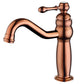 Traditional Centerset Faucet Lever Handles Gooseneck Arc Solid Brass Faucet Clearhalo 'Bathroom Remodel & Bathroom Fixtures' 'Bathroom Sink Faucets' 'Bathroom Sinks & Faucet Components' 'bathroom_sink_faucets' 'Home Improvement' 'home_improvement' 'home_improvement_bathroom_sink_faucets' 1200x1200_6c2ded76-65c8-468e-8c59-bb2962a7f9a9