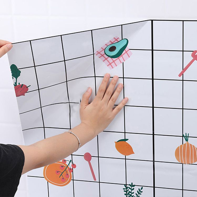 Grid Mosaic Peel & Stick Tile Water-resistant Kitchen Backsplash Wallpaper Clearhalo 'Flooring 'Home Improvement' 'home_improvement' 'home_improvement_peel_stick_blacksplash' 'Peel & Stick Backsplash Tile' 'peel_stick_blacksplash' 'Walls & Ceilings' Walls and Ceiling' 1200x1200_6c51d244-6e6c-4ab0-bca3-4bf20bdb3e0d