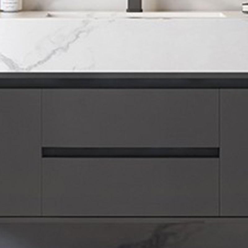 Wall Mount Faucet Included Sink Vanity with Sink Mirror for Bathroom Clearhalo 'Bathroom Remodel & Bathroom Fixtures' 'Bathroom Vanities' 'bathroom_vanities' 'Home Improvement' 'home_improvement' 'home_improvement_bathroom_vanities' 1200x1200_6c77703b-0227-4369-b364-6187719dd2b5