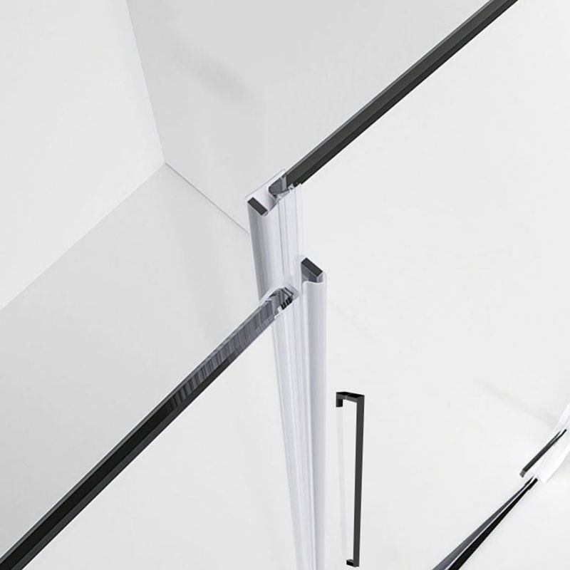 Frameless Hinged Shower Bath Door Transparent Glass Shower Screen Clearhalo 'Bathroom Remodel & Bathroom Fixtures' 'Home Improvement' 'home_improvement' 'home_improvement_shower_tub_doors' 'Shower and Tub Doors' 'shower_tub_doors' 'Showers & Bathtubs' 1200x1200_6c9069bd-8f5b-43f0-9bbe-70bd4addb21d