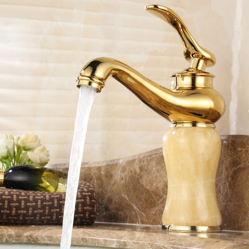 Luxury Vessel Faucet Lever Handle Low Arc Vessel Sink Bathroom Faucet Clearhalo 'Bathroom Remodel & Bathroom Fixtures' 'Bathroom Sink Faucets' 'Bathroom Sinks & Faucet Components' 'bathroom_sink_faucets' 'Home Improvement' 'home_improvement' 'home_improvement_bathroom_sink_faucets' 1200x1200_6c9e6a6d-0669-4ab8-be38-c708e2ac2245
