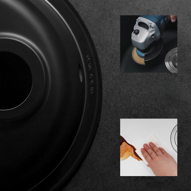 Single Bowl Kitchen Sink Modern Style Round Shape Kitchen Sink with Basket Strainer Clearhalo 'Home Improvement' 'home_improvement' 'home_improvement_kitchen_sinks' 'Kitchen Remodel & Kitchen Fixtures' 'Kitchen Sinks & Faucet Components' 'Kitchen Sinks' 'kitchen_sinks' 1200x1200_6caa0e8e-122b-49f3-98ff-6997fbee05ec