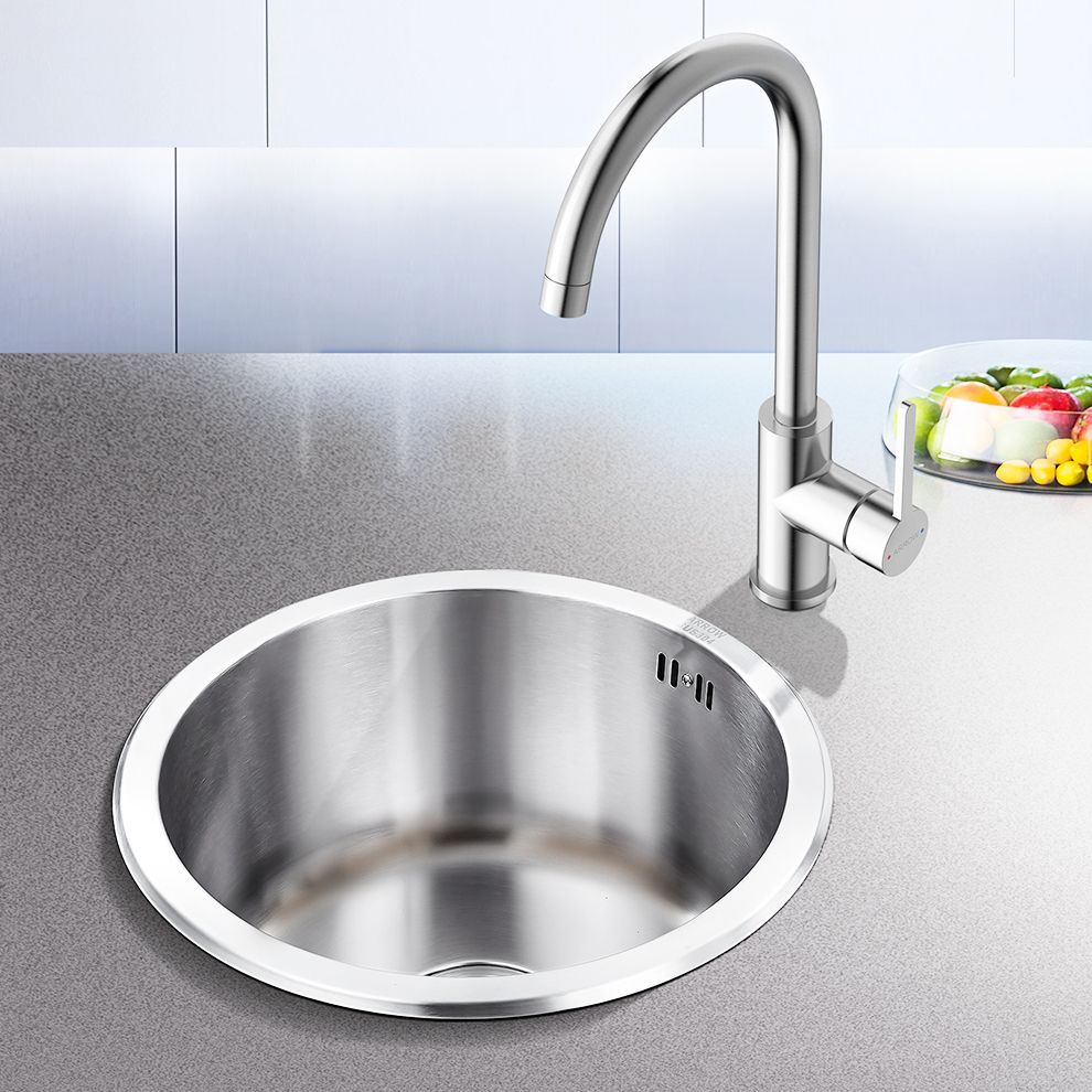 Modern Style Kitchen Sink Stainless Steel Corrosion Resistant Kitchen Sink Clearhalo 'Home Improvement' 'home_improvement' 'home_improvement_kitchen_sinks' 'Kitchen Remodel & Kitchen Fixtures' 'Kitchen Sinks & Faucet Components' 'Kitchen Sinks' 'kitchen_sinks' 1200x1200_6cb54c0d-2875-46f1-8bca-208917bb5ab0