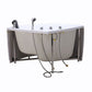 Modern 25.59-inch Tall Acrylic Tub Soak Corner White Bathtub Clearhalo 'Bathroom Remodel & Bathroom Fixtures' 'Bathtubs' 'Home Improvement' 'home_improvement' 'home_improvement_bathtubs' 'Showers & Bathtubs' 1200x1200_6ce77713-8f92-462f-a3fa-7f5b340e101e