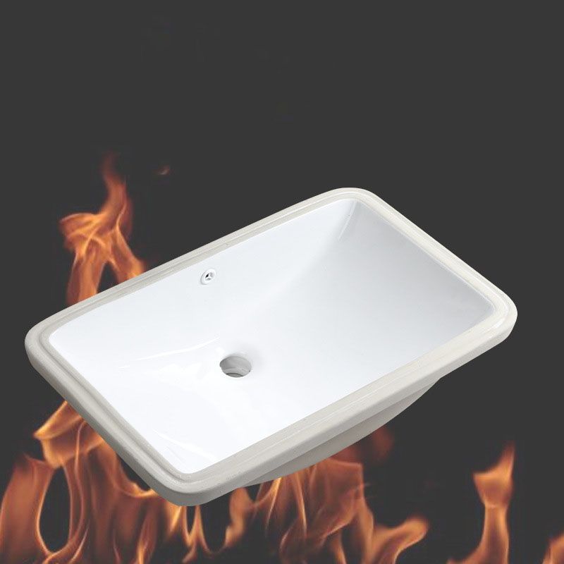 Modern Porcelain Bathroom Sink Undermount Bathroom Sink in White(Not Including Faucet) Clearhalo 'Bathroom Remodel & Bathroom Fixtures' 'Bathroom Sinks & Faucet Components' 'Bathroom Sinks' 'bathroom_sink' 'Home Improvement' 'home_improvement' 'home_improvement_bathroom_sink' 1200x1200_6d114d22-809f-45c2-a5b1-eda366ffbde6