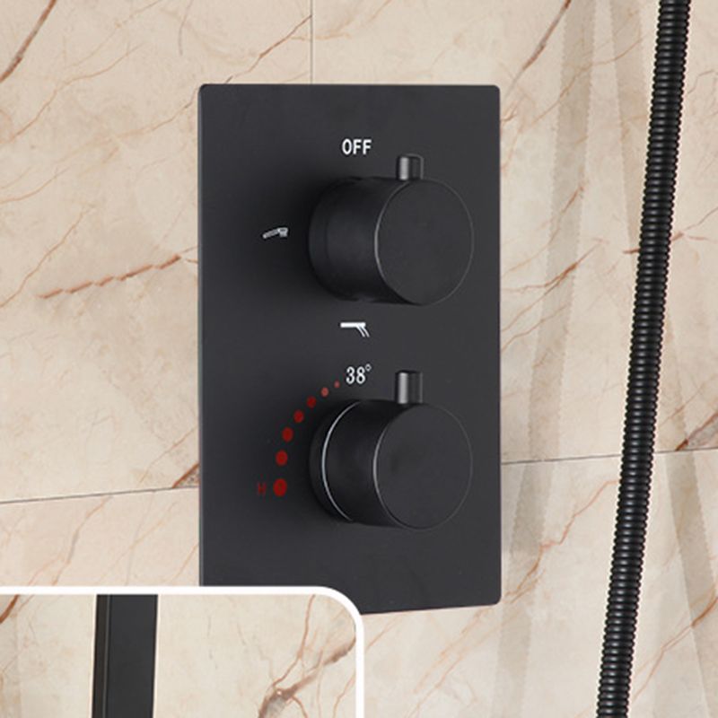 All-copper Shower Set into The Wall Pressurized Shower with Constant Temperature Concealed Clearhalo 'Bathroom Remodel & Bathroom Fixtures' 'Home Improvement' 'home_improvement' 'home_improvement_shower_faucets' 'Shower Faucets & Systems' 'shower_faucets' 'Showers & Bathtubs Plumbing' 'Showers & Bathtubs' 1200x1200_6d27716d-e848-43e2-a760-a9f492086f9a