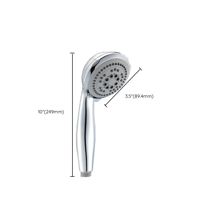 Modern Style Round Handheld Shower Bathroom Metal Wall Mounted Hand Shower Clearhalo 'Bathroom Remodel & Bathroom Fixtures' 'Home Improvement' 'home_improvement' 'home_improvement_shower_heads' 'Shower Heads' 'shower_heads' 'Showers & Bathtubs Plumbing' 'Showers & Bathtubs' 1200x1200_6d29360c-379a-4e3e-a795-993cf2c2b258