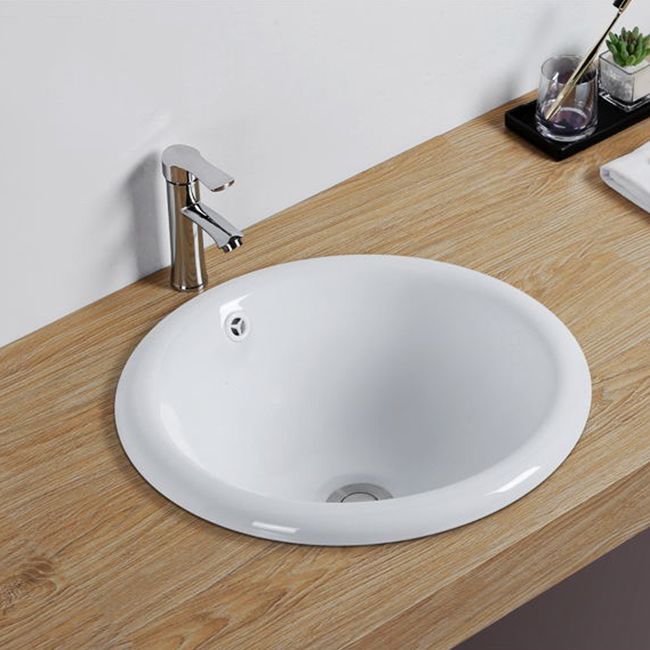 Contemporary Oval Wash Stand Ceramic Metal Undermount Bathroom Sink Clearhalo 'Bathroom Remodel & Bathroom Fixtures' 'Bathroom Sinks & Faucet Components' 'Bathroom Sinks' 'bathroom_sink' 'Home Improvement' 'home_improvement' 'home_improvement_bathroom_sink' 1200x1200_6d8eee09-c83c-404b-9e69-05750797fb65
