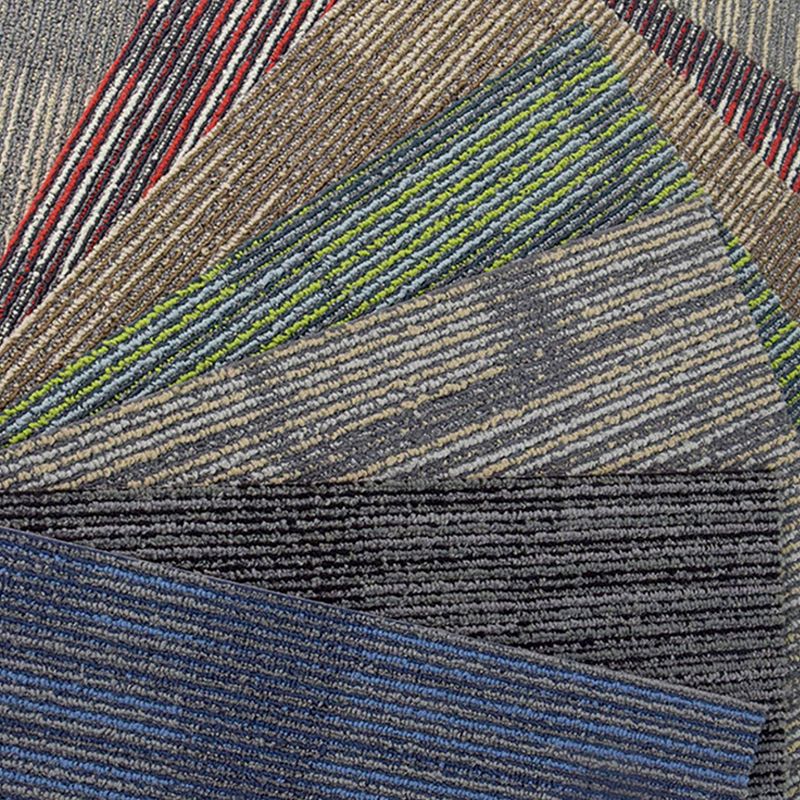 Carpet Tile Non-Skid Fade Resistant Geometry Loose Lay Carpet Tiles Bedroom Clearhalo 'Carpet Tiles & Carpet Squares' 'carpet_tiles_carpet_squares' 'Flooring 'Home Improvement' 'home_improvement' 'home_improvement_carpet_tiles_carpet_squares' Walls and Ceiling' 1200x1200_6daac340-4279-4997-b65d-d4b4513f5ae9