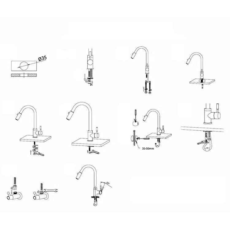 Modern 1-Handle Faucet Pull out Sprayer with Water Dispenser Faucet Clearhalo 'Home Improvement' 'home_improvement' 'home_improvement_kitchen_faucets' 'Kitchen Faucets' 'Kitchen Remodel & Kitchen Fixtures' 'Kitchen Sinks & Faucet Components' 'kitchen_faucets' 1200x1200_6db0e3e8-0d58-475a-a3cd-5a4fca906587