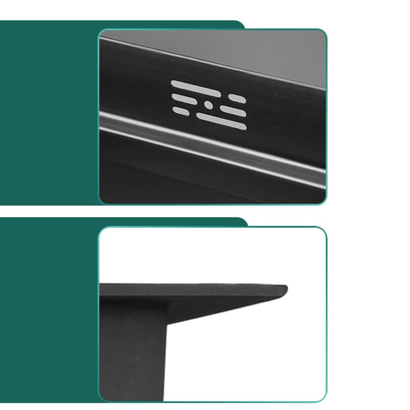 Contemporary Style Kitchen Sink Stainless Steel Kitchen Sink with 3 Holes Clearhalo 'Home Improvement' 'home_improvement' 'home_improvement_kitchen_sinks' 'Kitchen Remodel & Kitchen Fixtures' 'Kitchen Sinks & Faucet Components' 'Kitchen Sinks' 'kitchen_sinks' 1200x1200_6db252a2-db28-4386-acf4-3bc6ee068fe1