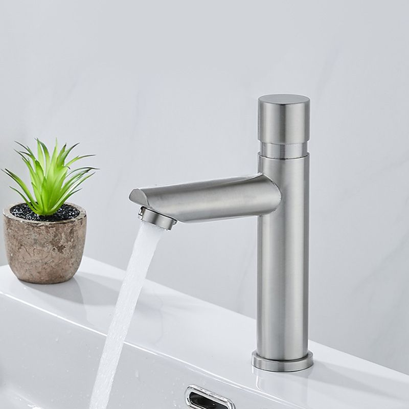 Modern Low Arc Sink Faucet with Single Handle Bathroom Sink Faucet Clearhalo 'Bathroom Remodel & Bathroom Fixtures' 'Bathroom Sink Faucets' 'Bathroom Sinks & Faucet Components' 'bathroom_sink_faucets' 'Home Improvement' 'home_improvement' 'home_improvement_bathroom_sink_faucets' 1200x1200_6db3e275-1dc3-4f41-a08b-b2a93acd382a