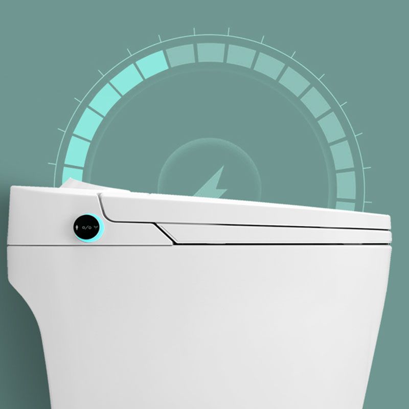 20.8" H White Electronic Toilet Elongated Floor Mount Bidet with Heated Seat Clearhalo 'Bathroom Remodel & Bathroom Fixtures' 'Bidets' 'Home Improvement' 'home_improvement' 'home_improvement_bidets' 'Toilets & Bidets' 1200x1200_6dd511b9-1a27-4bd2-8dba-f0a9a72145f7