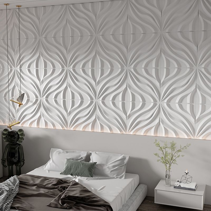 Modern Square Wall Paneling Peel and Stick Texture Pattern Wall Paneling Clearhalo 'Flooring 'Home Improvement' 'home_improvement' 'home_improvement_wall_paneling' 'Wall Paneling' 'wall_paneling' 'Walls & Ceilings' Walls and Ceiling' 1200x1200_6de050be-2c0a-463d-8d6a-ff74bd8c6c55