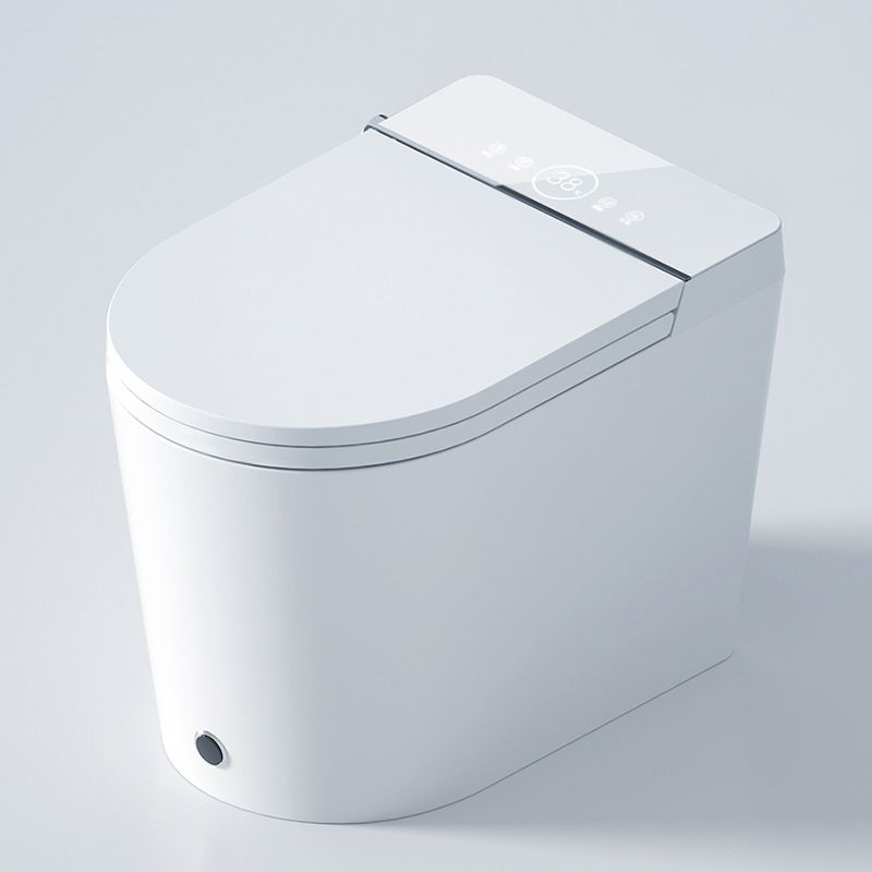 White Elongated Deodorizing Antimicrobial Floor Mount Bidet with Heated Seat Clearhalo 'Bathroom Remodel & Bathroom Fixtures' 'Bidets' 'Home Improvement' 'home_improvement' 'home_improvement_bidets' 'Toilets & Bidets' 1200x1200_6de709fc-8473-4a59-8264-2804ffcfc571