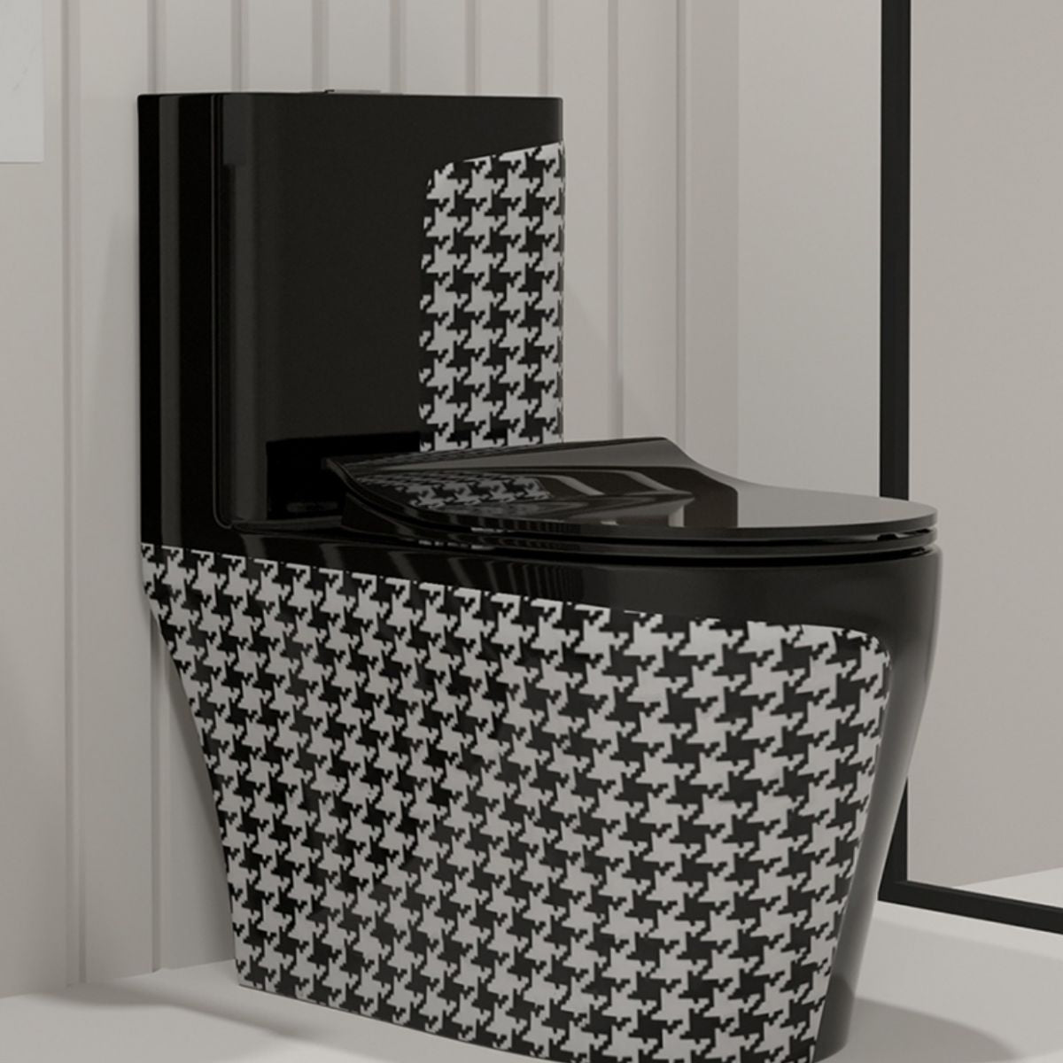 Floor Mount Flush Toilet Traditional Skirted One-Piece Toilet with Slow Close Seat Clearhalo 'Bathroom Remodel & Bathroom Fixtures' 'Home Improvement' 'home_improvement' 'home_improvement_toilets' 'Toilets & Bidets' 'Toilets' 1200x1200_6deccc8e-f229-4f4c-938b-4d90af4ba4a8