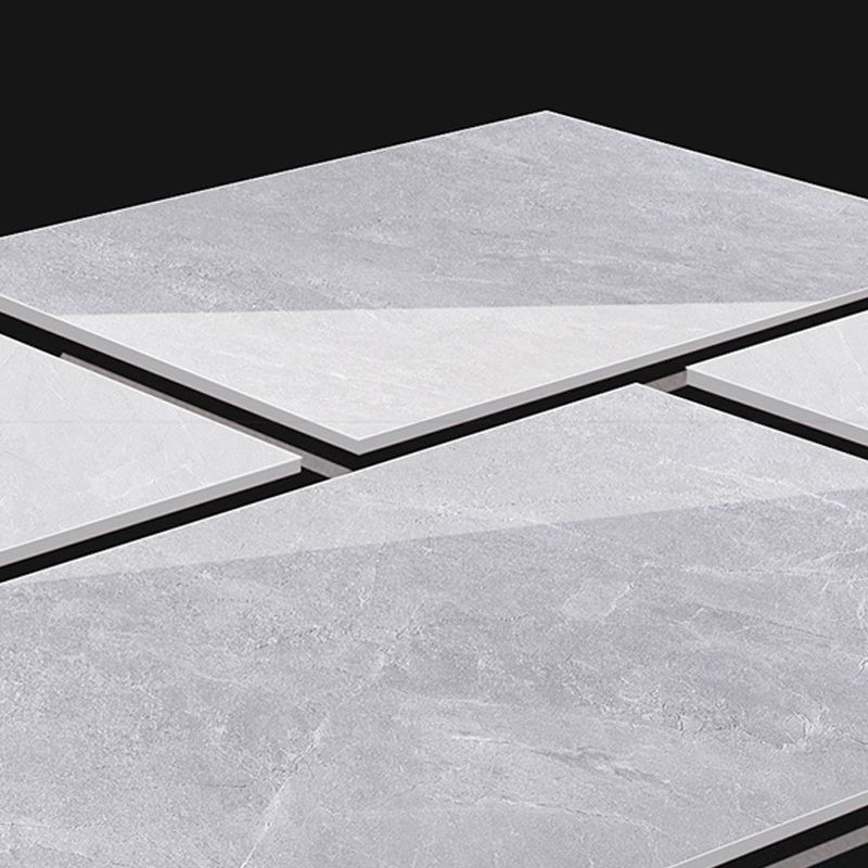 Modern Style Rectangle Floor Tile Waterproof Straight Edge Polished ...