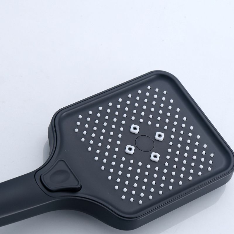 Square Shower Head Combo Modern Rain Fall Adjustable Shower Heads Clearhalo 'Bathroom Remodel & Bathroom Fixtures' 'Home Improvement' 'home_improvement' 'home_improvement_shower_heads' 'Shower Heads' 'shower_heads' 'Showers & Bathtubs Plumbing' 'Showers & Bathtubs' 1200x1200_6e0a83c8-5b7e-4f88-b6c1-690b16f69bff