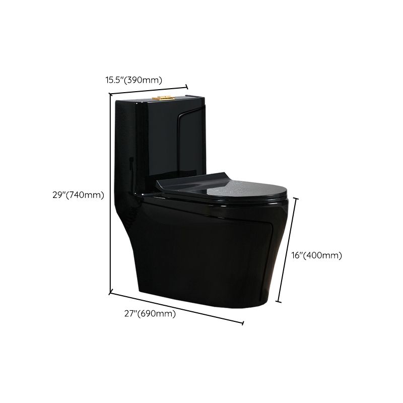 Modern Siphon Jet Toilet Bowl Floor Mount Flush Toilet with Seat Clearhalo 'Bathroom Remodel & Bathroom Fixtures' 'Home Improvement' 'home_improvement' 'home_improvement_toilets' 'Toilets & Bidets' 'Toilets' 1200x1200_6e181cc5-89c9-4723-b479-011abba80b75