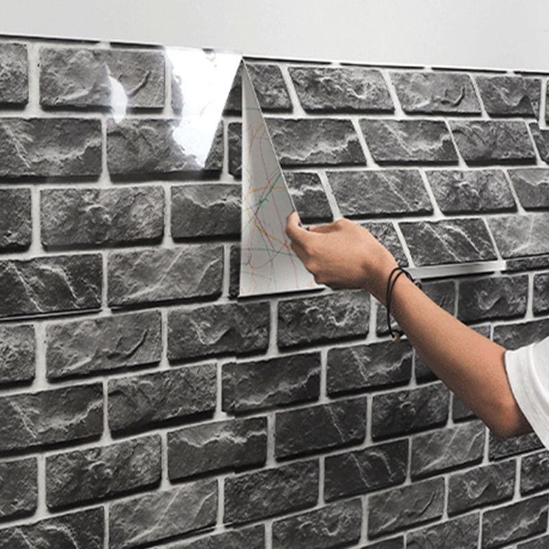 3D Artificial Brick Paneling Waterproof Peel and Stick Living Room Wall Panel (5-Pack) Clearhalo 'Flooring 'Home Improvement' 'home_improvement' 'home_improvement_wall_paneling' 'Wall Paneling' 'wall_paneling' 'Walls & Ceilings' Walls and Ceiling' 1200x1200_6e2d1689-d6e3-42c7-886a-95f91cb26ddb