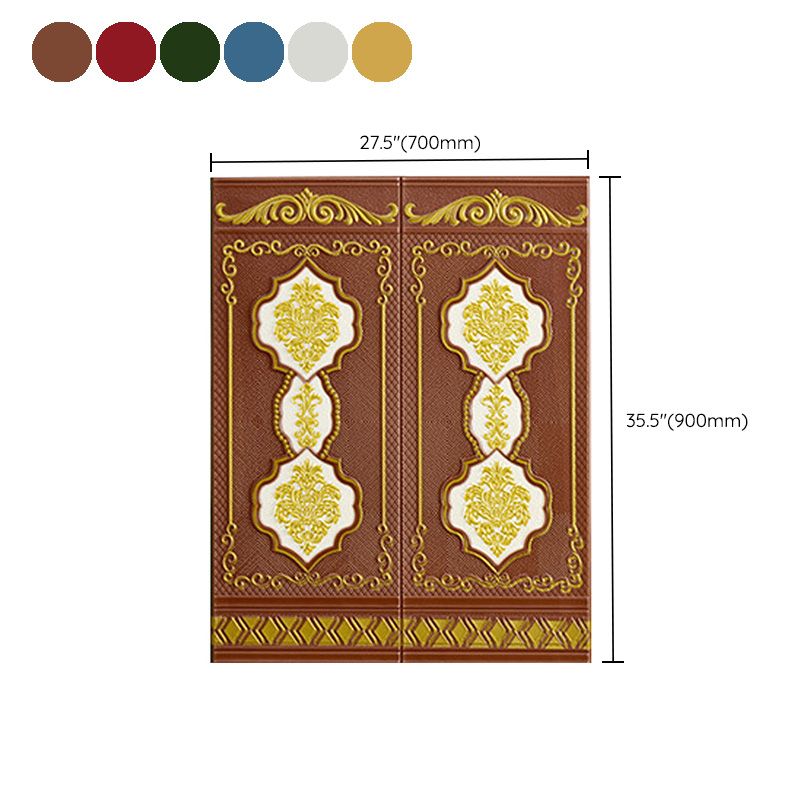 3D Embossed Wall Paneling Glam Style Waterproof Wall Paneling for Living Room Clearhalo 'Flooring 'Home Improvement' 'home_improvement' 'home_improvement_wall_paneling' 'Wall Paneling' 'wall_paneling' 'Walls & Ceilings' Walls and Ceiling' 1200x1200_6e3e7eba-ed12-4d97-ad0f-1a2a12eadf0a