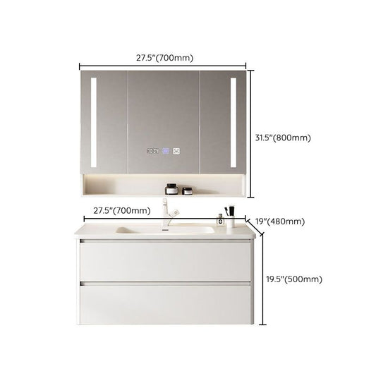 Sink Included Wall Mount Sink Vanity with Faucet Mirror for Bathroom Clearhalo 'Bathroom Remodel & Bathroom Fixtures' 'Bathroom Vanities' 'bathroom_vanities' 'Home Improvement' 'home_improvement' 'home_improvement_bathroom_vanities' 1200x1200_6e7ac662-0431-4e6f-b1cc-28591a006fb0