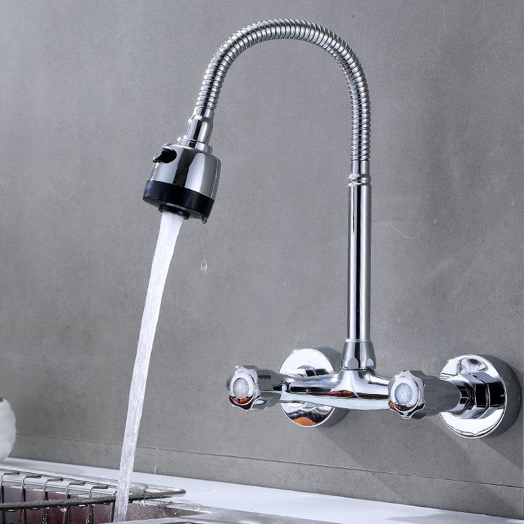 1-Handle 2-Holds Faucets with Water Dispenser Standard Kitchen Faucets Clearhalo 'Home Improvement' 'home_improvement' 'home_improvement_kitchen_faucets' 'Kitchen Faucets' 'Kitchen Remodel & Kitchen Fixtures' 'Kitchen Sinks & Faucet Components' 'kitchen_faucets' 1200x1200_6e85ab91-1b76-4c68-ade6-571e4fba73d9