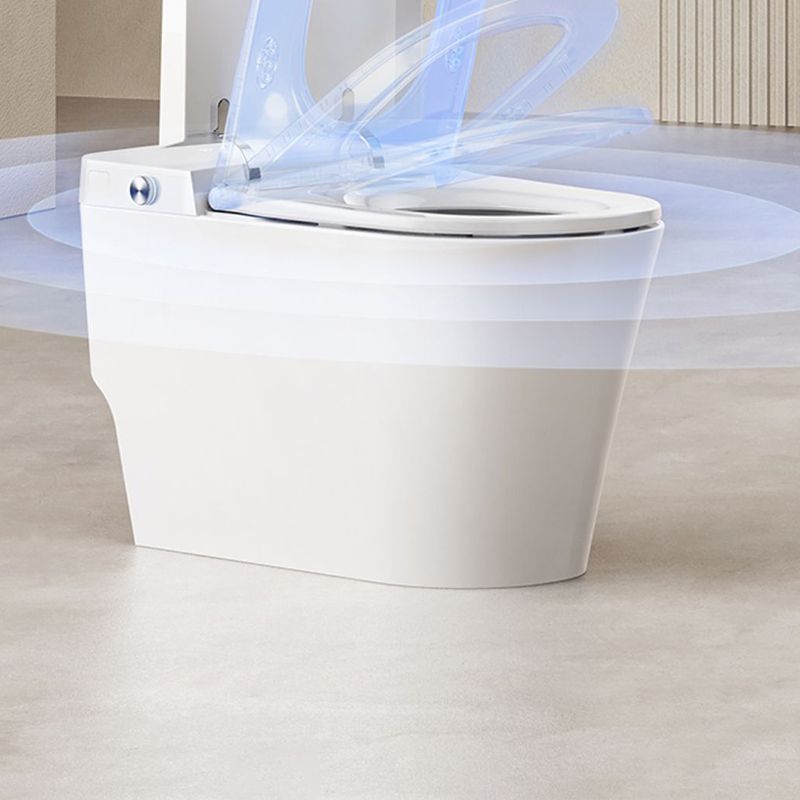 Stain Resistant Smart Toilet Deodorizing Elongated White Floor Mount Bidet Clearhalo 'Bathroom Remodel & Bathroom Fixtures' 'Bidets' 'Home Improvement' 'home_improvement' 'home_improvement_bidets' 'Toilets & Bidets' 1200x1200_6ea9dc76-273b-46ed-ae90-decdd2af0858