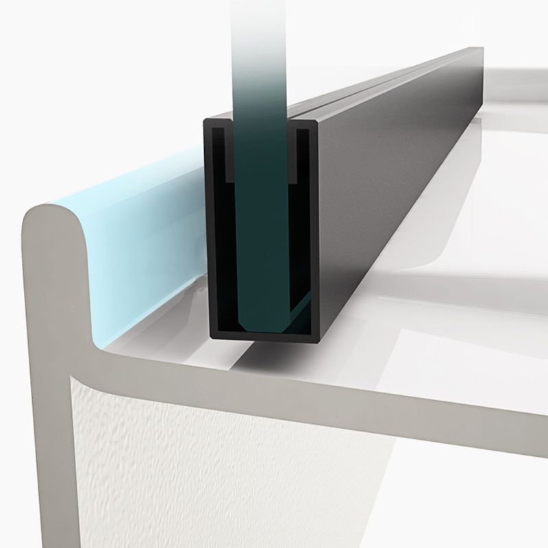 Rectangle Shower Stall with Shower Base Tempered Glass Shower Stall Clearhalo 'Bathroom Remodel & Bathroom Fixtures' 'Home Improvement' 'home_improvement' 'home_improvement_shower_stalls_enclosures' 'Shower Stalls & Enclosures' 'shower_stalls_enclosures' 'Showers & Bathtubs' 1200x1200_6eafd769-b7e4-4e4f-b443-3ee480daaf97