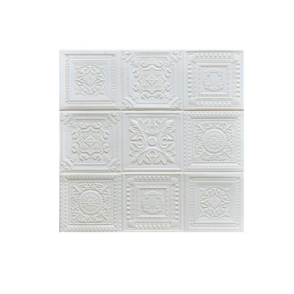 Modern Pearl Wainscoting Wall Access Panel Peel and Stick Wall Tile Set of 10 Clearhalo 'Flooring 'Home Improvement' 'home_improvement' 'home_improvement_wall_paneling' 'Wall Paneling' 'wall_paneling' 'Walls & Ceilings' Walls and Ceiling' 1200x1200_6eb412b4-6c1c-4ff5-bda8-ca2ca3f89d3b