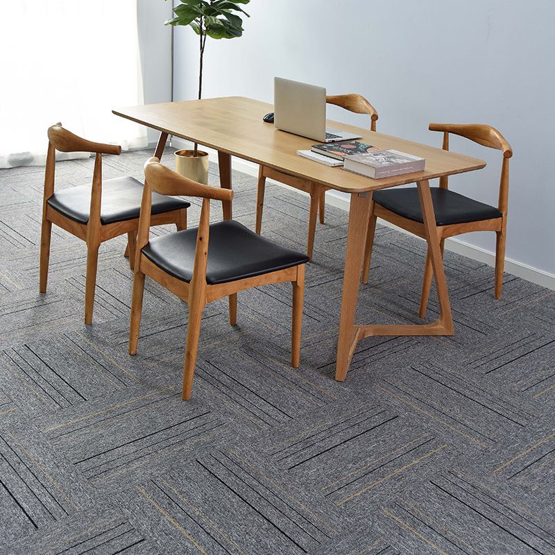 Carpet Tile Fade Resistant Non-Skid Solid Color Loose Lay Carpet Tile Bedroom Clearhalo 'Carpet Tiles & Carpet Squares' 'carpet_tiles_carpet_squares' 'Flooring 'Home Improvement' 'home_improvement' 'home_improvement_carpet_tiles_carpet_squares' Walls and Ceiling' 1200x1200_6eb5806f-16d2-496c-b0b2-881f1343239a