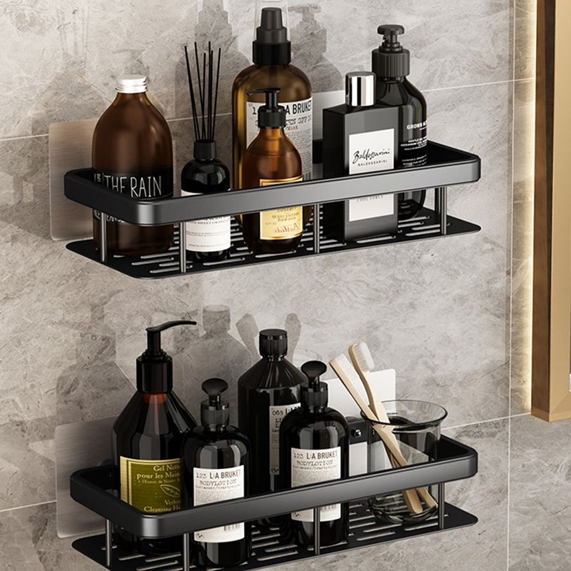 Modern Bathroom Accessories Hardware Set 1/2/3 - Piece Bath Shelf Clearhalo 'Bathroom Hardware Sets' 'Bathroom Hardware' 'Bathroom Remodel & Bathroom Fixtures' 'bathroom_hardware_sets' 'Home Improvement' 'home_improvement' 'home_improvement_bathroom_hardware_sets' 1200x1200_6ec3973b-791a-4282-aa98-c19e28aca1d0