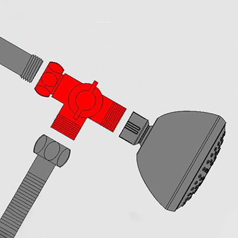 Wall Mounted Round Shower Modern Style Metal Dual Shower Heads Clearhalo 'Bathroom Remodel & Bathroom Fixtures' 'Home Improvement' 'home_improvement' 'home_improvement_shower_heads' 'Shower Heads' 'shower_heads' 'Showers & Bathtubs Plumbing' 'Showers & Bathtubs' 1200x1200_6edbf4e2-0a42-4407-b9fd-de0e36e0161b