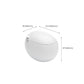Contemporary White Round Foot Sensor Ceramic Deodorizing Floor Mount Bidet Clearhalo 'Bathroom Remodel & Bathroom Fixtures' 'Bidets' 'Home Improvement' 'home_improvement' 'home_improvement_bidets' 'Toilets & Bidets' 1200x1200_6f0cbdcc-5c59-4f05-b3fd-e6496b44890e