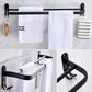Contemporary Aluminum Bath Hardware Set Black Bathroom Accessory Kit Clearhalo 'Bathroom Hardware Sets' 'Bathroom Hardware' 'Bathroom Remodel & Bathroom Fixtures' 'bathroom_hardware_sets' 'Home Improvement' 'home_improvement' 'home_improvement_bathroom_hardware_sets' 1200x1200_6f0fd821-238d-4039-b89f-460bd2746a62