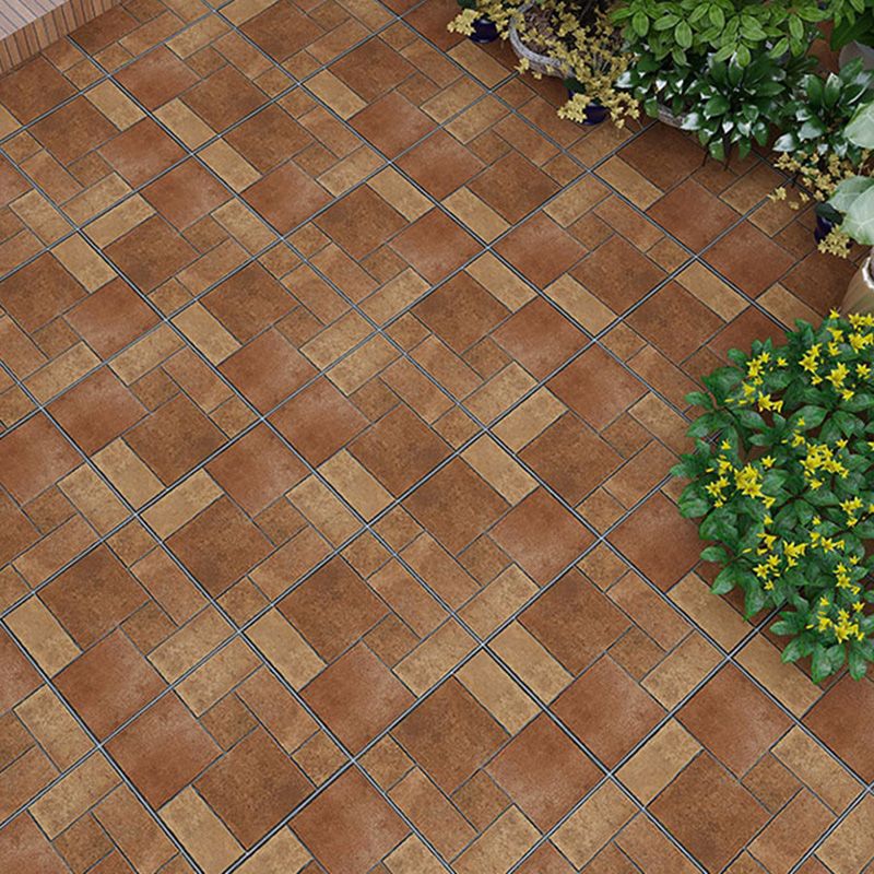 Outdoor Floor Wall & Floor Tile Ceramic Geometric Pattern Floor and Wall Tile Clearhalo 'Floor Tiles & Wall Tiles' 'floor_tiles_wall_tiles' 'Flooring 'Home Improvement' 'home_improvement' 'home_improvement_floor_tiles_wall_tiles' Walls and Ceiling' 1200x1200_6f112950-3ac3-49e7-9232-591f9f0851c1