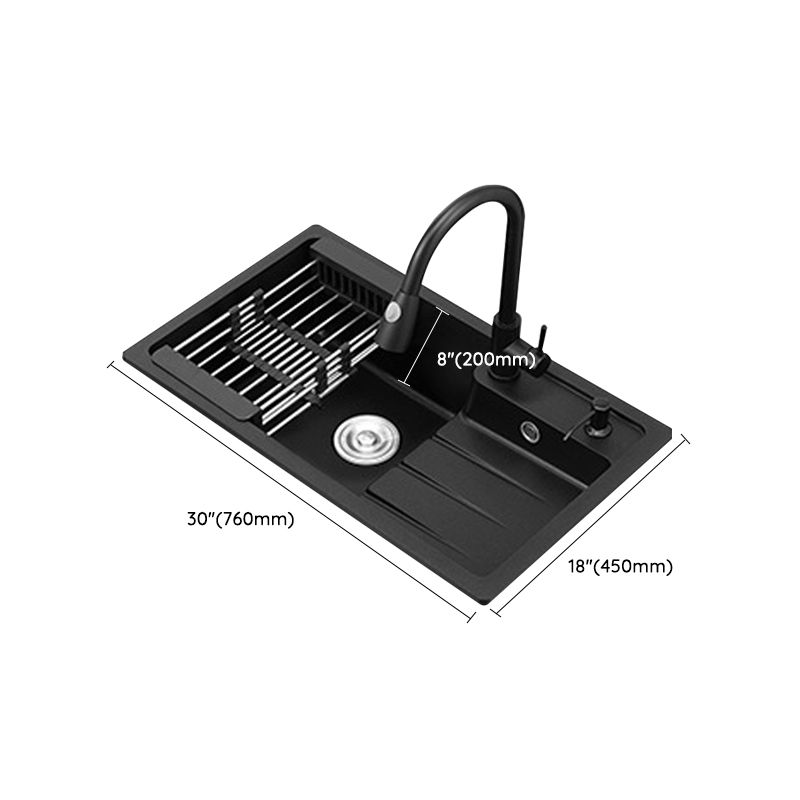 Contemporary Style Kitchen Sink Stainless Steel Kitchen Double Sink with Soap Dispenser Clearhalo 'Home Improvement' 'home_improvement' 'home_improvement_kitchen_sinks' 'Kitchen Remodel & Kitchen Fixtures' 'Kitchen Sinks & Faucet Components' 'Kitchen Sinks' 'kitchen_sinks' 1200x1200_6f118530-6d16-4e26-b423-bfe37b944252