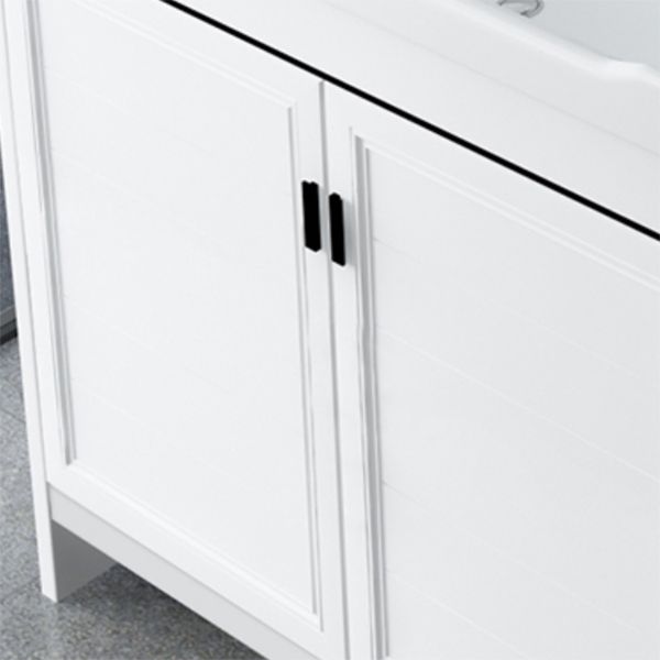 Metal Glam Bathroom Vanity Set Freestanding Single-Sink Bathroom Vanity Clearhalo 'Bathroom Remodel & Bathroom Fixtures' 'Bathroom Vanities' 'bathroom_vanities' 'Home Improvement' 'home_improvement' 'home_improvement_bathroom_vanities' 1200x1200_6f62a7f2-4003-4805-9ad1-6dc15a3714d6