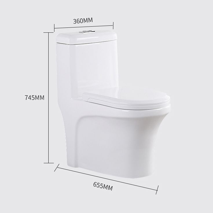 Modern Elongated Toilet Bowl White Flush Toilet with Seat for Bathroom Clearhalo 'Bathroom Remodel & Bathroom Fixtures' 'Home Improvement' 'home_improvement' 'home_improvement_toilets' 'Toilets & Bidets' 'Toilets' 1200x1200_6f795fdc-c137-4ccb-8c5b-7d3394584315