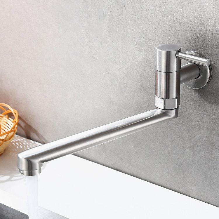 Modern Style Roman Kitchen Faucet Copper Wall Mount Kitchen Faucet Clearhalo 'Home Improvement' 'home_improvement' 'home_improvement_kitchen_faucets' 'Kitchen Faucets' 'Kitchen Remodel & Kitchen Fixtures' 'Kitchen Sinks & Faucet Components' 'kitchen_faucets' 1200x1200_6f9cc9a5-56eb-463d-aa80-23f3fb51b11f