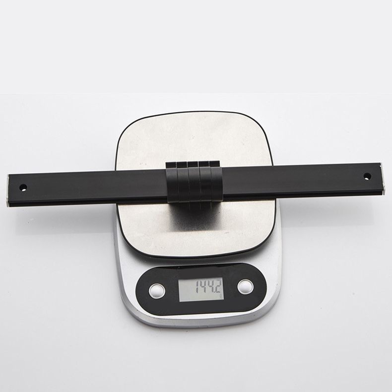 6-Piece Modern Bathroom Hardware Set in Matte Black with Bath Shelf/Towel Bar & Robe Hooks Clearhalo 'Bathroom Hardware Sets' 'Bathroom Hardware' 'Bathroom Remodel & Bathroom Fixtures' 'bathroom_hardware_sets' 'Home Improvement' 'home_improvement' 'home_improvement_bathroom_hardware_sets' 1200x1200_6fa8fcf5-6ea5-4e66-a69a-3e00416a4629