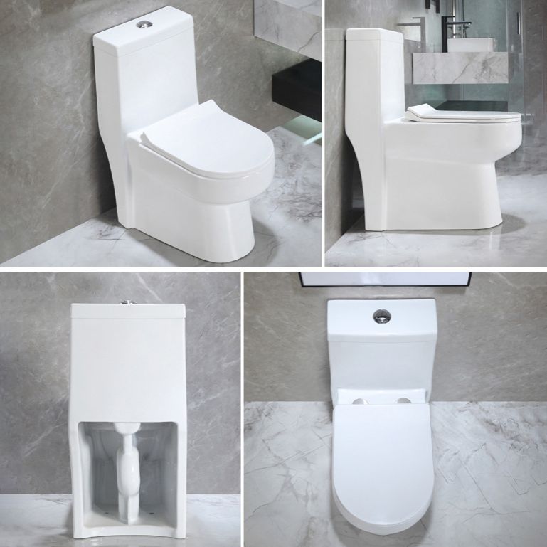 Modern Siphon Jet Toilet Floor Mount Urine Toilet with Toilet Seat Clearhalo 'Bathroom Remodel & Bathroom Fixtures' 'Home Improvement' 'home_improvement' 'home_improvement_toilets' 'Toilets & Bidets' 'Toilets' 1200x1200_6fb908dc-1654-4f45-a20a-8bd533c7b547