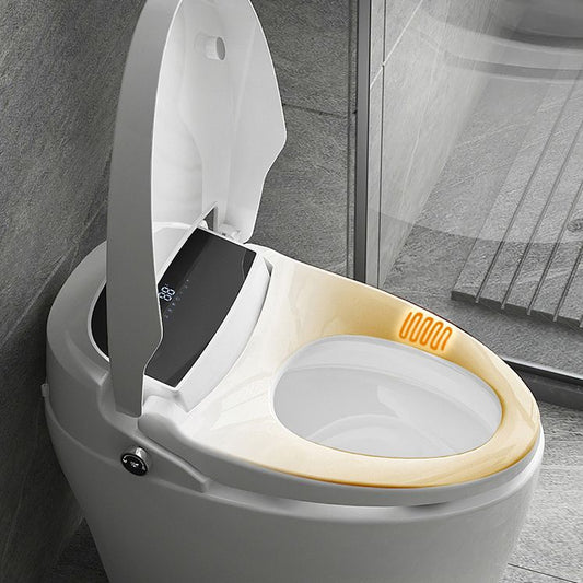 White Elongated Floor Standing Bidet Home Heated Seat All-in-One Bidet Clearhalo 'Bathroom Remodel & Bathroom Fixtures' 'Bidets' 'Home Improvement' 'home_improvement' 'home_improvement_bidets' 'Toilets & Bidets' 1200x1200_6fc80f16-290e-4f59-bb60-b21860d3ddb0