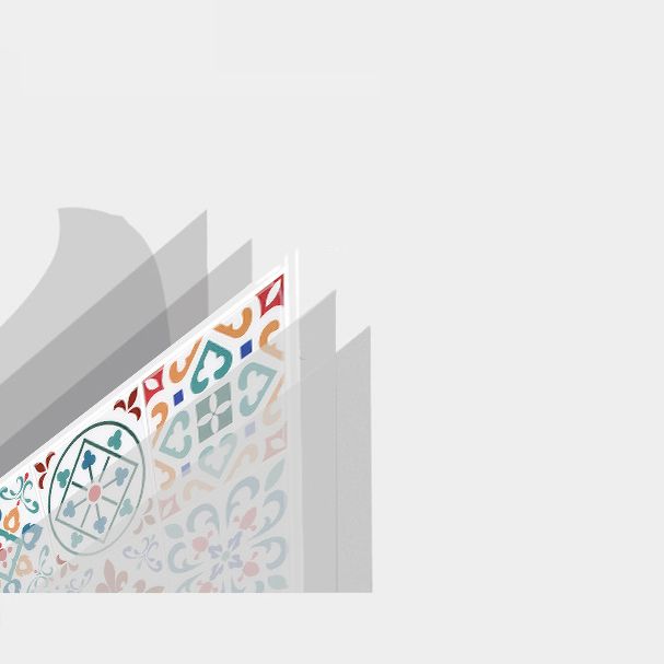 Square Print Plastic Peel & Stick Tile Field Tile for Backsplash Wall Clearhalo 'Flooring 'Home Improvement' 'home_improvement' 'home_improvement_peel_stick_blacksplash' 'Peel & Stick Backsplash Tile' 'peel_stick_blacksplash' 'Walls & Ceilings' Walls and Ceiling' 1200x1200_6fe0d813-6eb5-4afb-8aef-c870decc126a