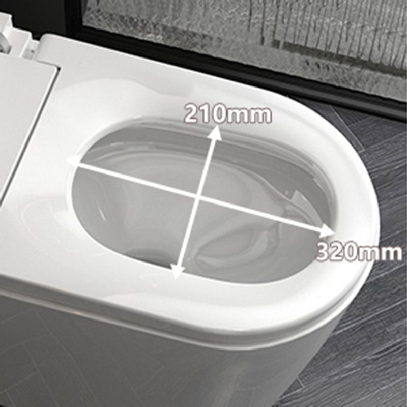 All-In-One Smart Toilet White Elongated Floor Standing Bidet with Heated Seat Clearhalo 'Bathroom Remodel & Bathroom Fixtures' 'Bidets' 'Home Improvement' 'home_improvement' 'home_improvement_bidets' 'Toilets & Bidets' 1200x1200_6fe29ec5-2a8b-4118-a395-bf2e432843ae