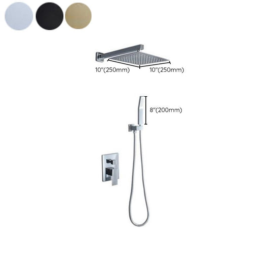 Modern Shower Head Combo Brass Temperature Control Ceiling Mounted Shower Faucet Clearhalo 'Bathroom Remodel & Bathroom Fixtures' 'Home Improvement' 'home_improvement' 'home_improvement_shower_faucets' 'Shower Faucets & Systems' 'shower_faucets' 'Showers & Bathtubs Plumbing' 'Showers & Bathtubs' 1200x1200_701946f7-b28a-47fc-bc7f-421e22774905