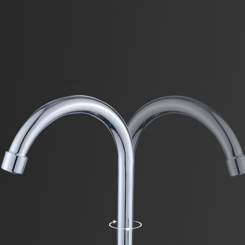 Modern Pull down Water Filler 1-Lever High Arch Kitchen Faucet with Deck Plate Clearhalo 'Home Improvement' 'home_improvement' 'home_improvement_kitchen_faucets' 'Kitchen Faucets' 'Kitchen Remodel & Kitchen Fixtures' 'Kitchen Sinks & Faucet Components' 'kitchen_faucets' 1200x1200_7035e9b7-6171-4b8d-b0d5-827c0f6533c1