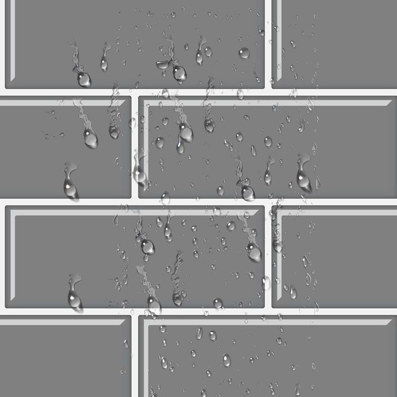 Tile-Peel & Stick Rectangle Waterproof Solid Plastic Peel & Stick Subway Tile for Shower Clearhalo 'Flooring 'Home Improvement' 'home_improvement' 'home_improvement_peel_stick_blacksplash' 'Peel & Stick Backsplash Tile' 'peel_stick_blacksplash' 'Walls & Ceilings' Walls and Ceiling' 1200x1200_7047bc1a-d1ad-4833-93d7-8ba07998d344